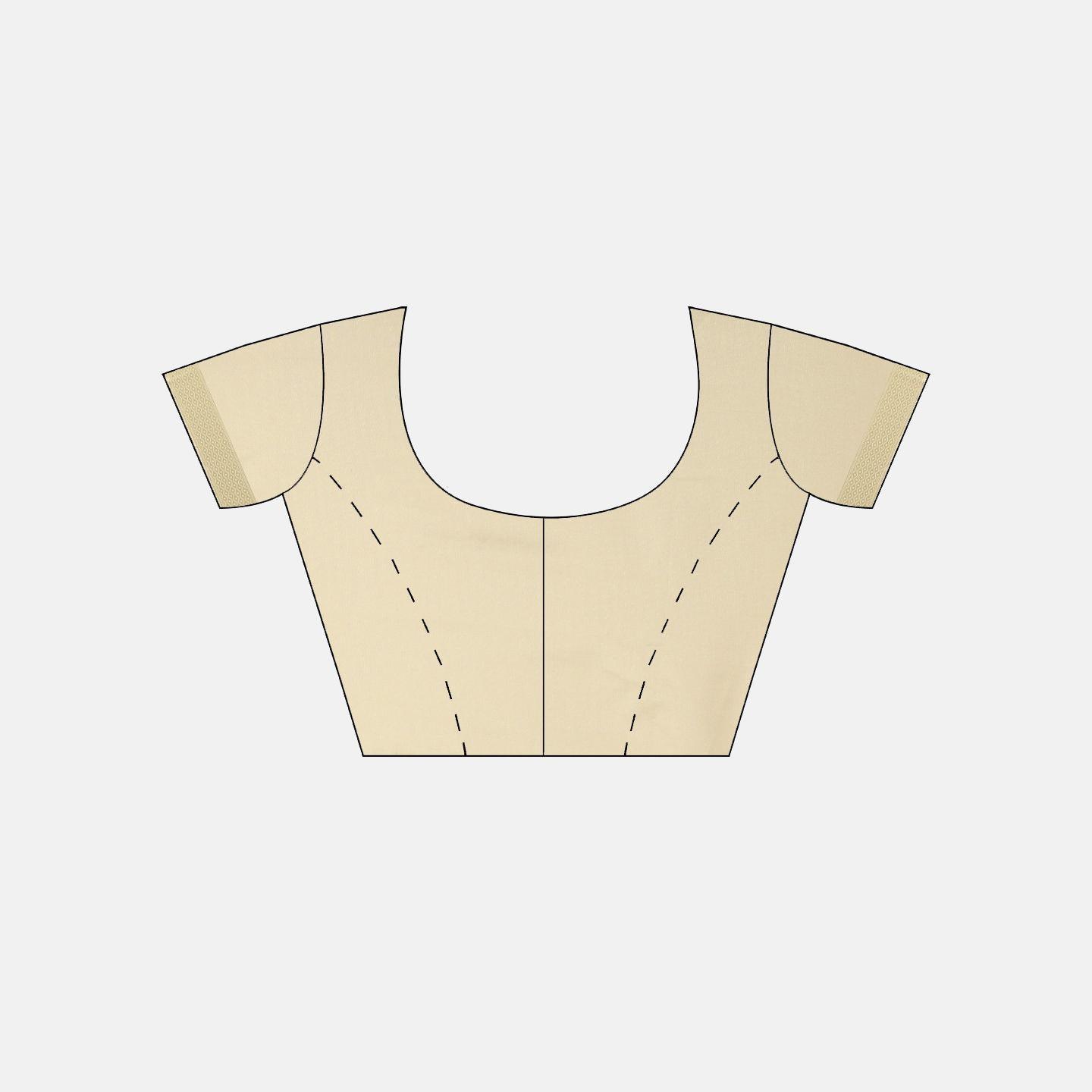 Cream Festive Wear Woven Kanjivaram Silk Saree - Peachmode