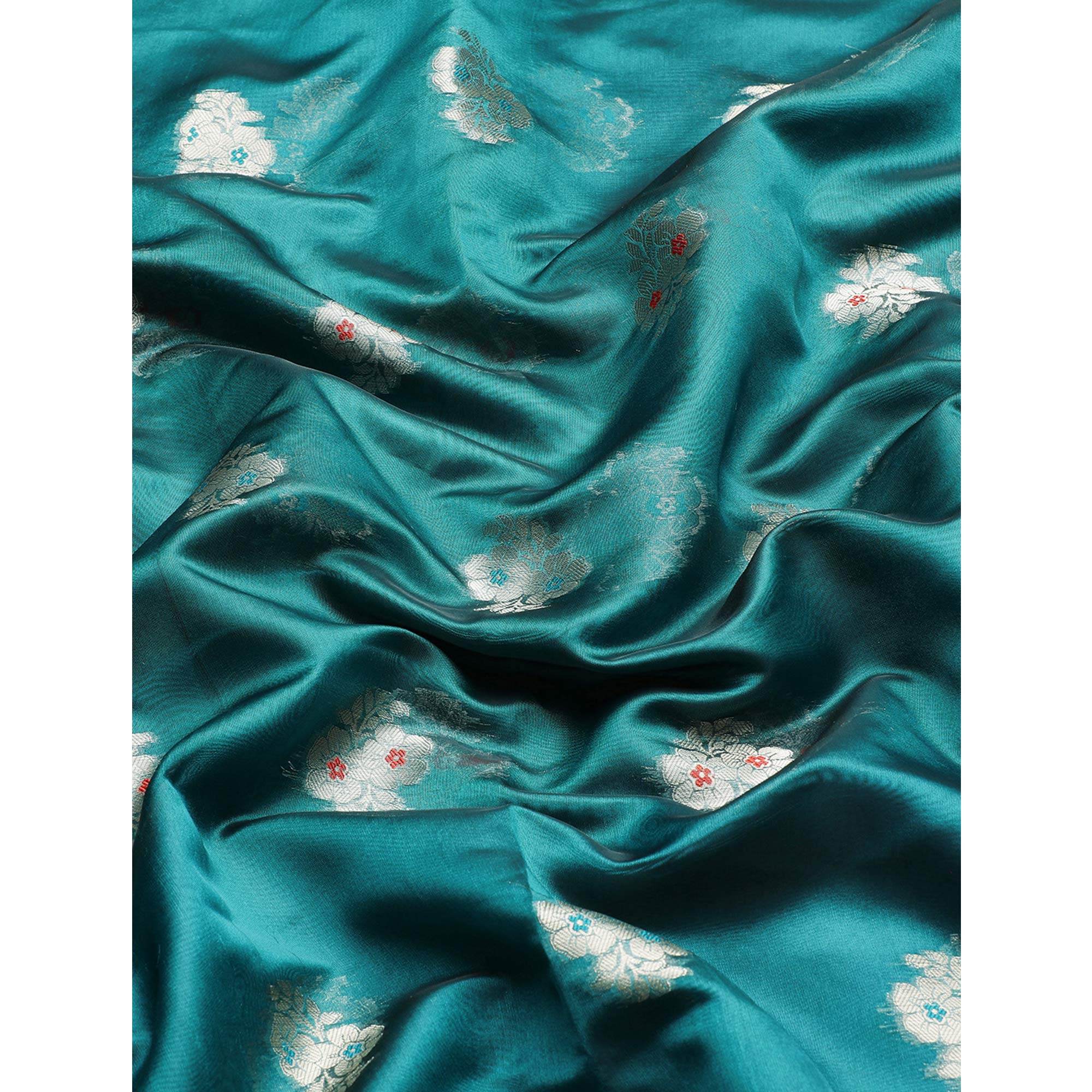 Rama Woven Organza Saree
