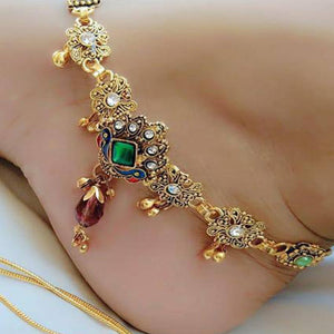 Oxodized Multi Strand Anklets for women