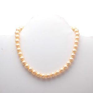 Cream Shell Pearl Single Line