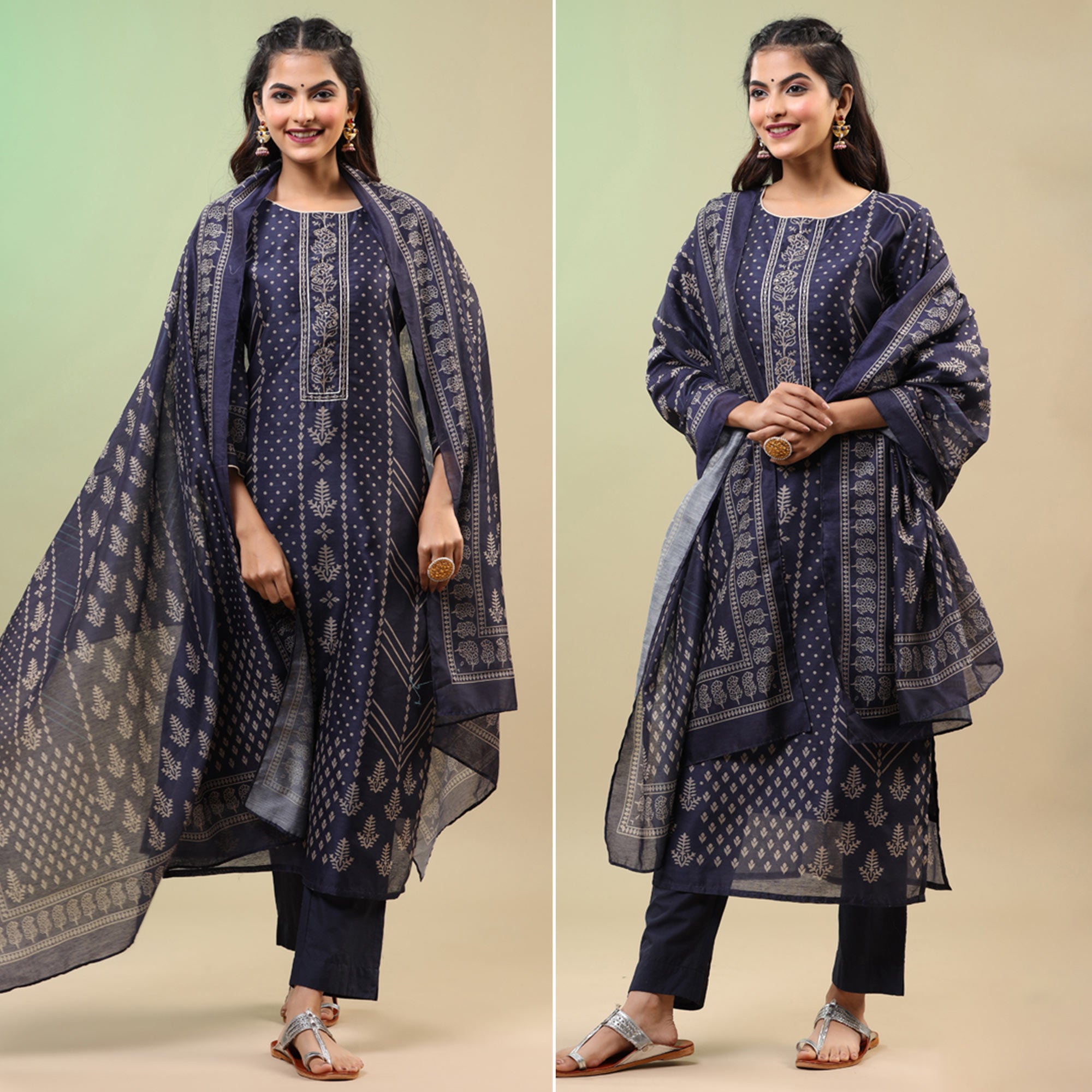AARD-SHIVANI-1454-BLUE