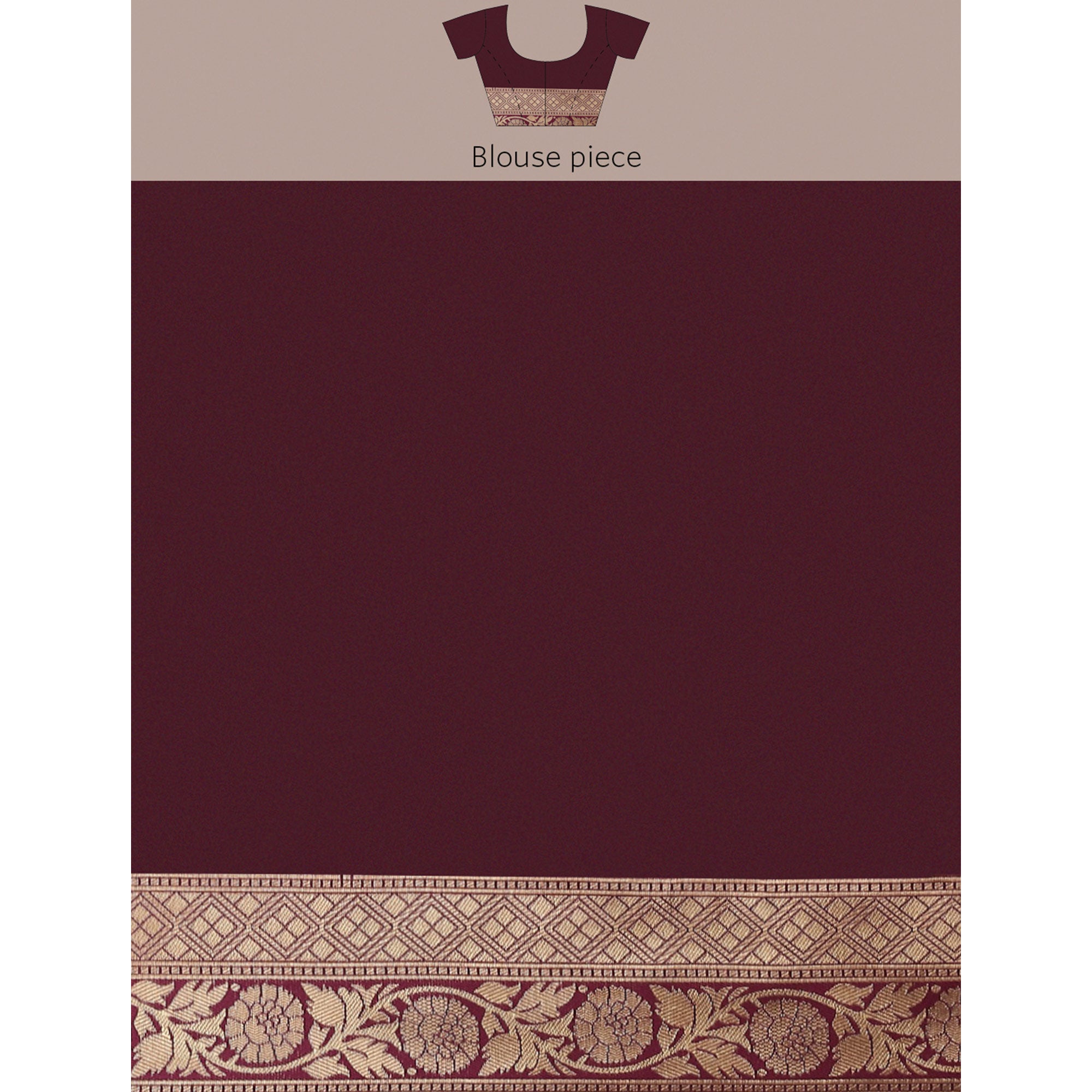 Purple Woven Banarasi Silk Saree