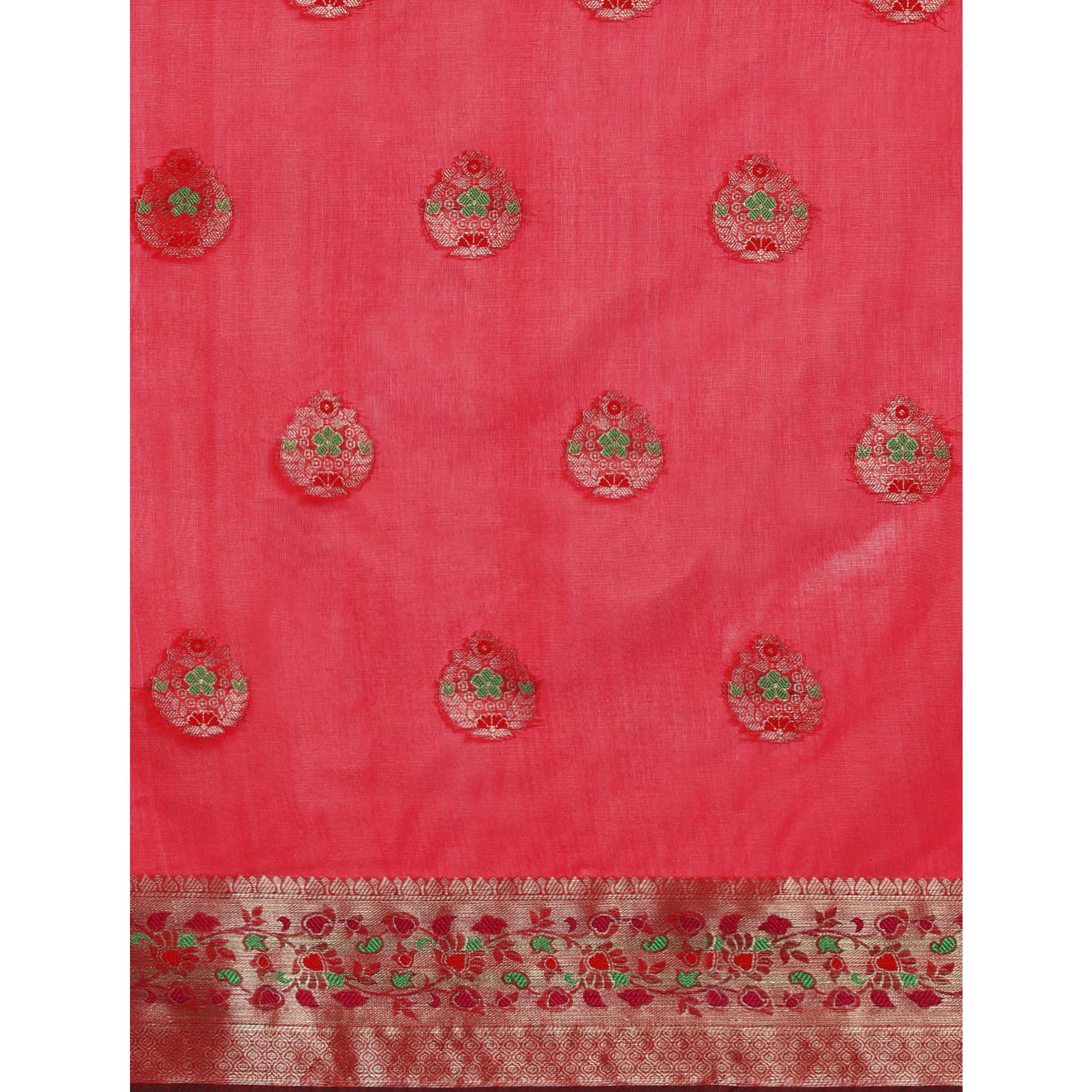 Rani Woven Organza Saree