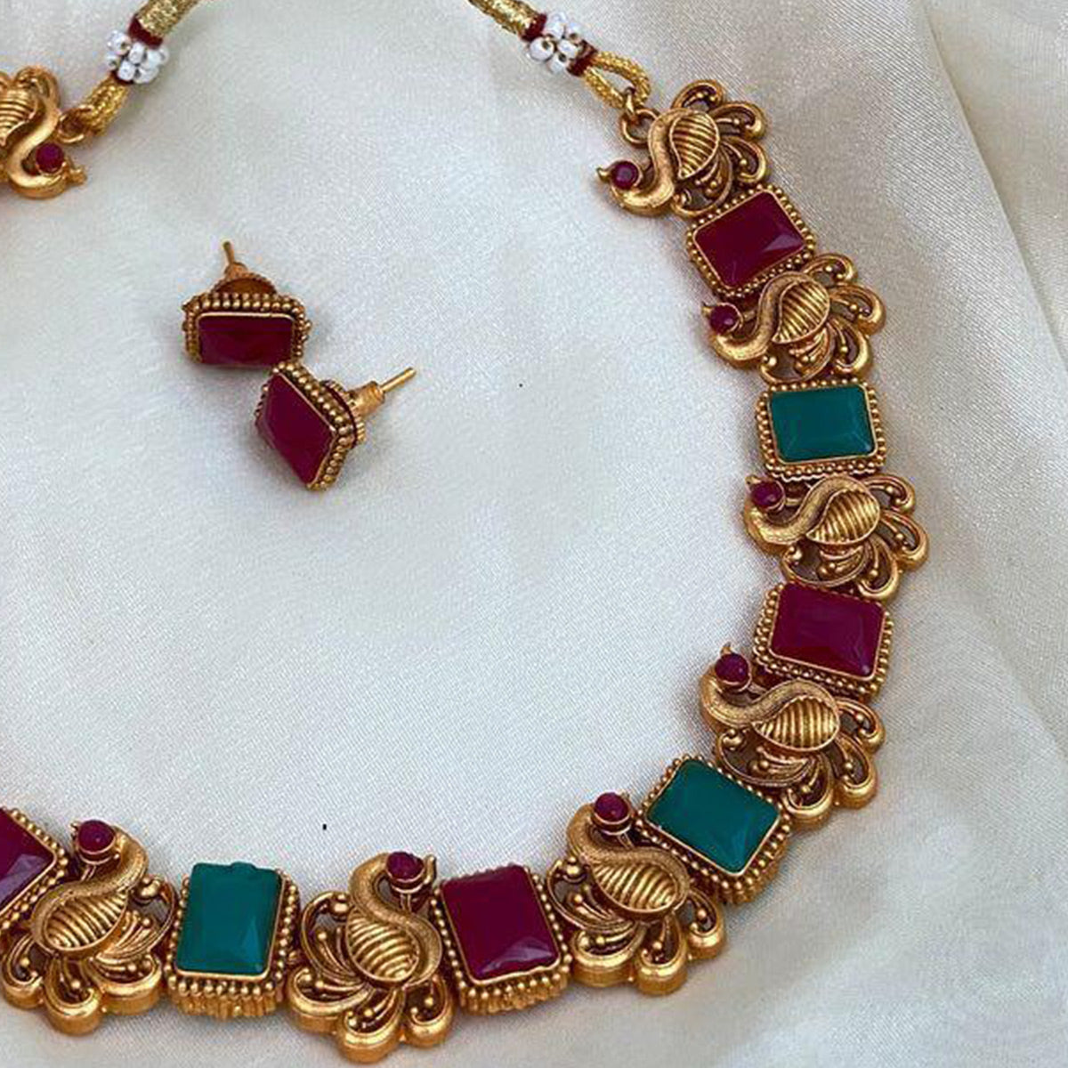 Gold Plated Alloy Choker Set