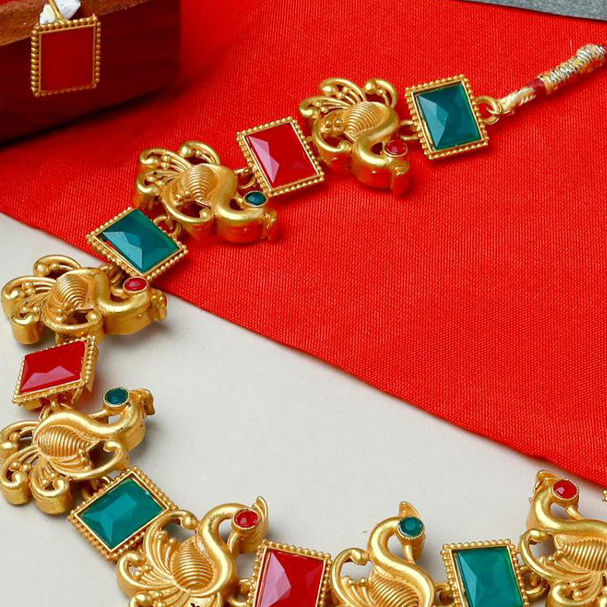 Gold Plated Alloy Choker Set