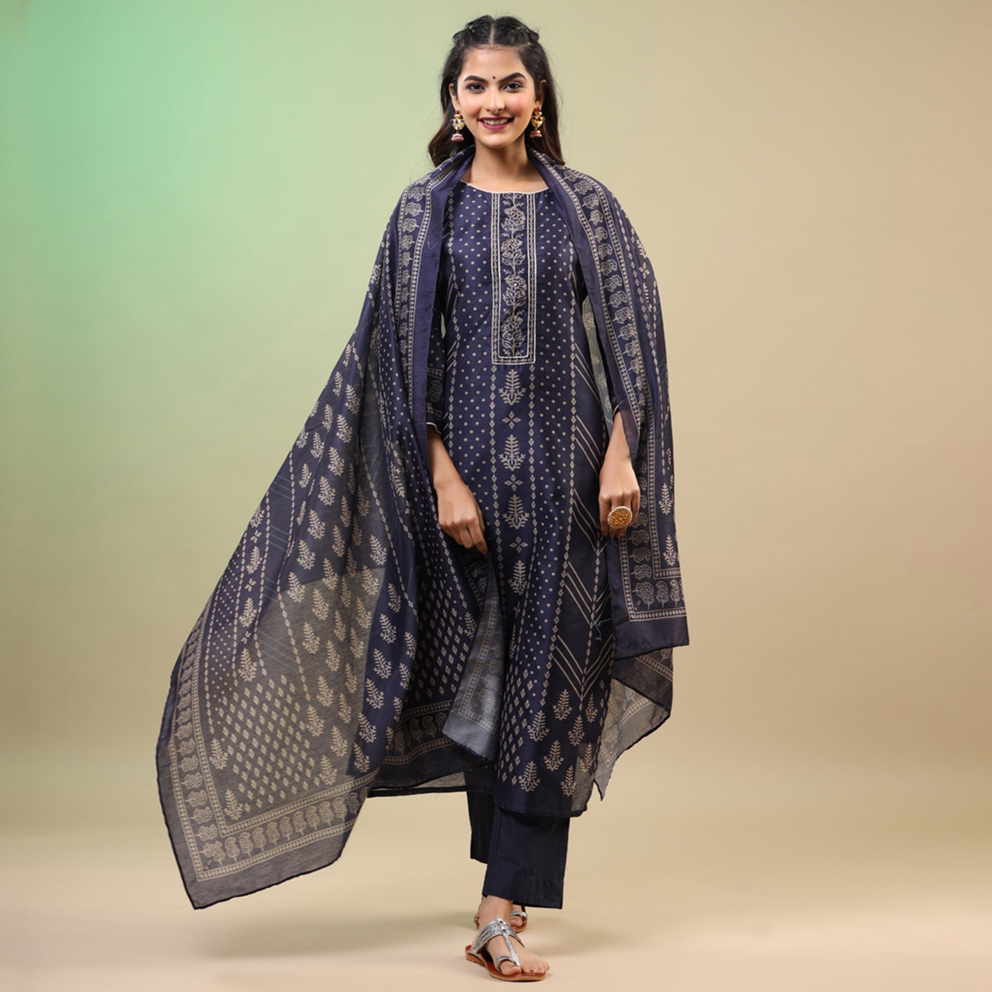 AARD-SHIVANI-1454-BLUE