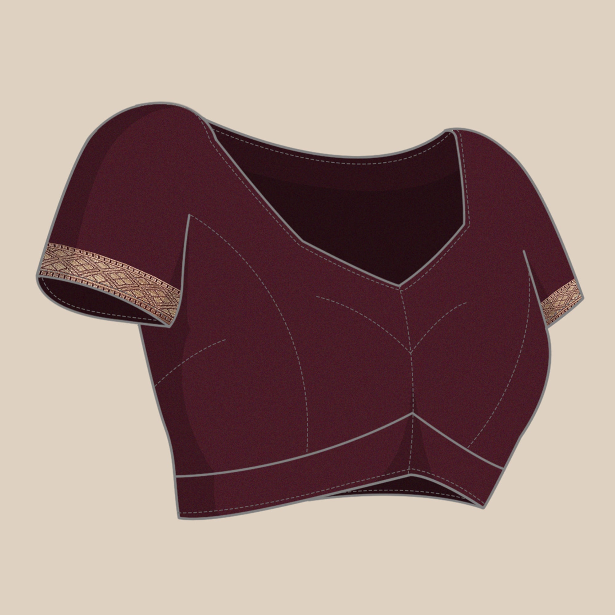 Purple Woven Banarasi Silk Saree