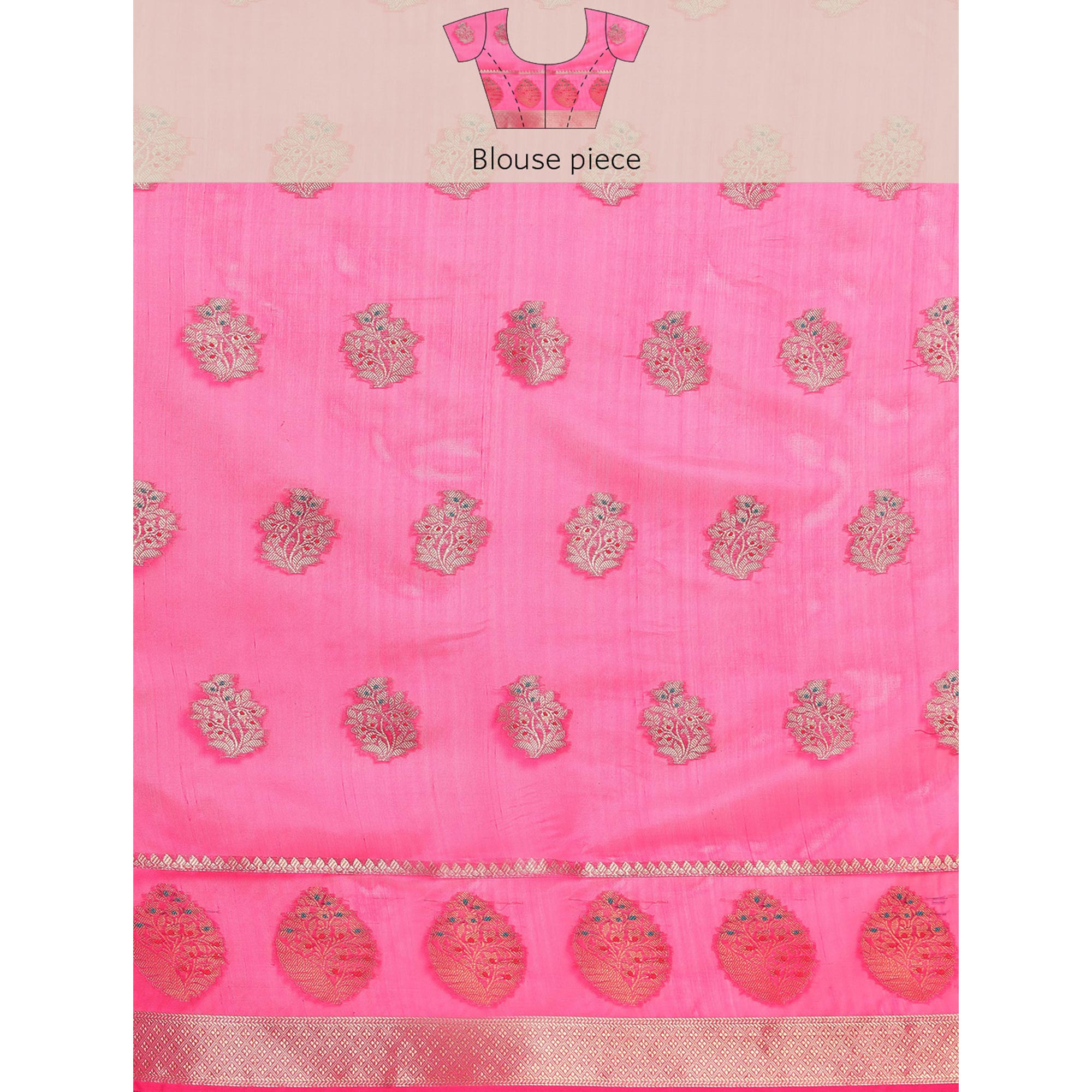Rani Woven Organza Saree