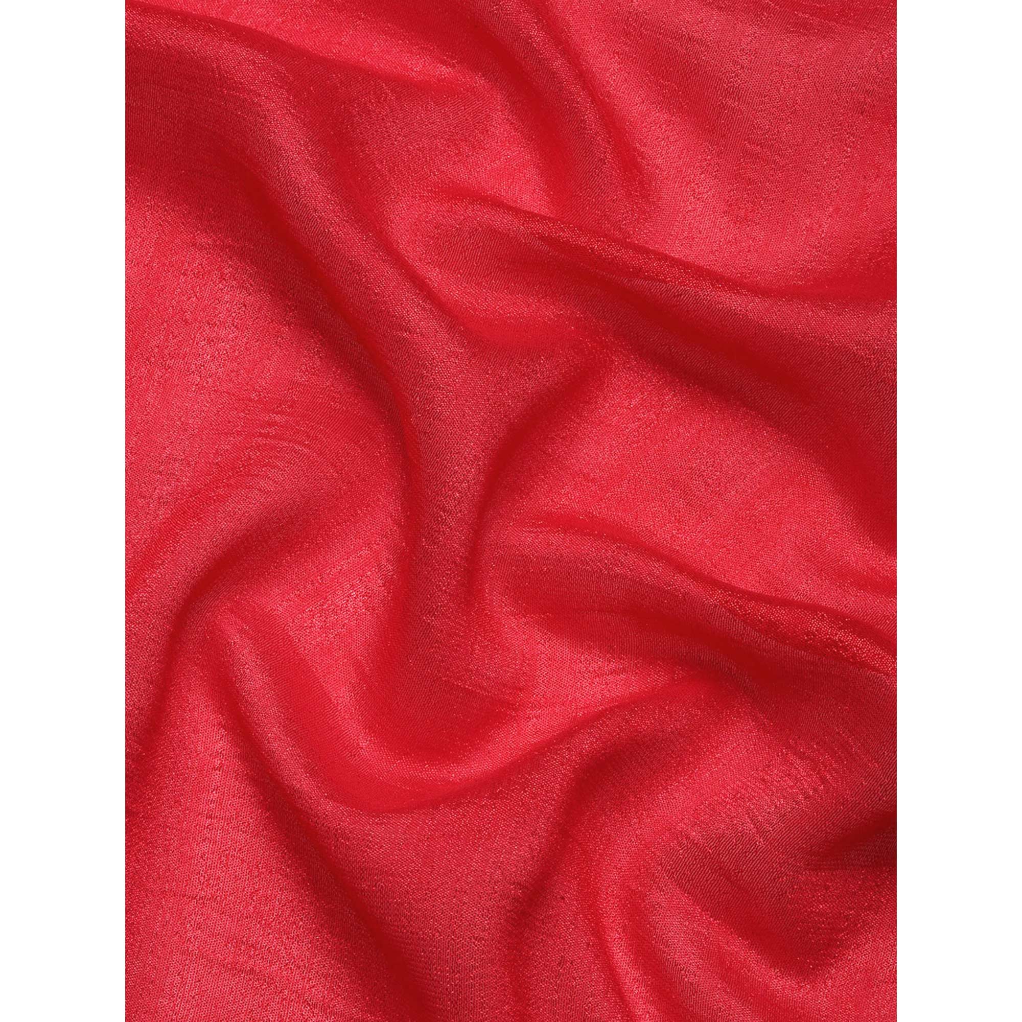 Pink Swaroski Work Vichitra Silk Saree