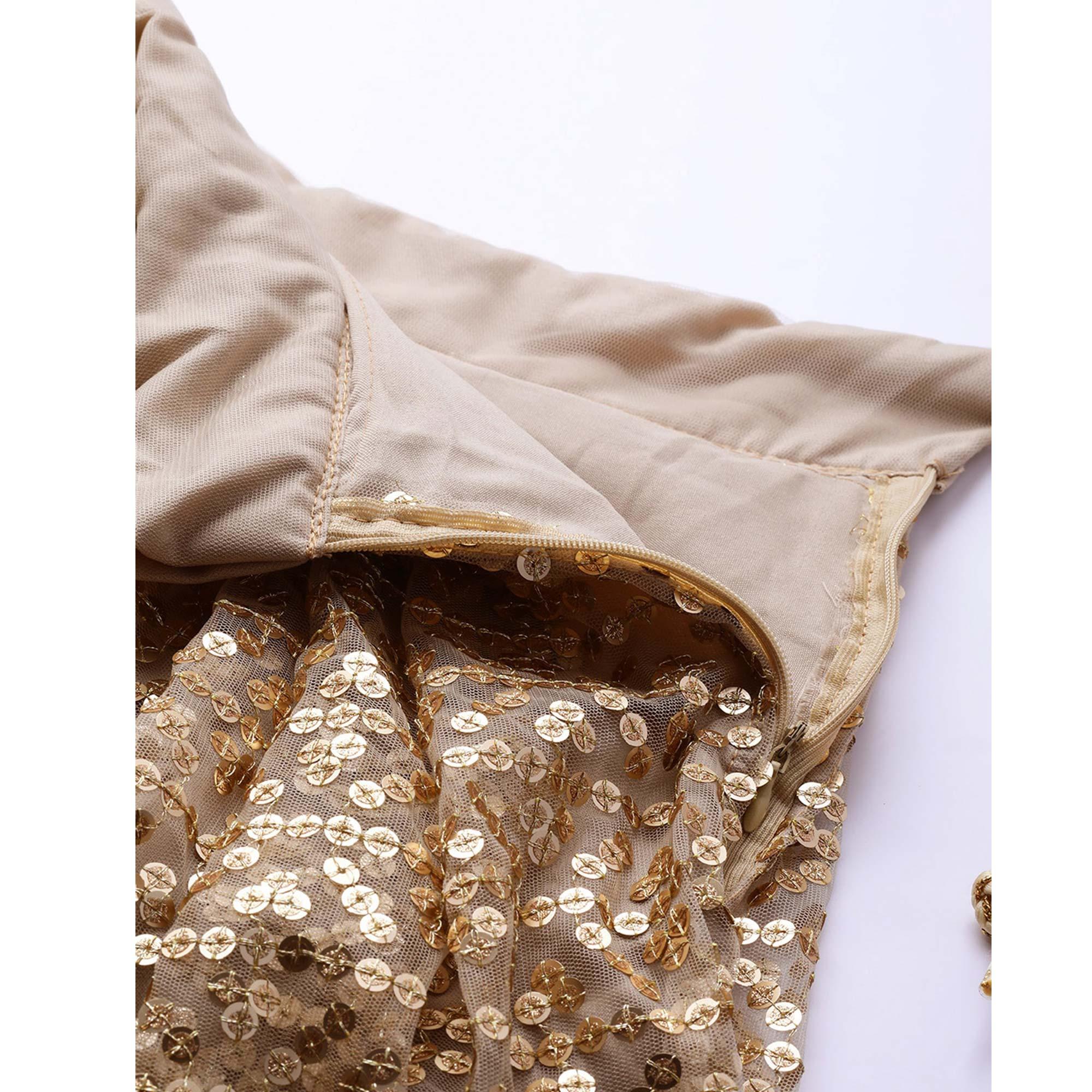 Light Grey Designer Wedding Wear Thread Zari Work Soft Net Lehenga Choli - Peachmode