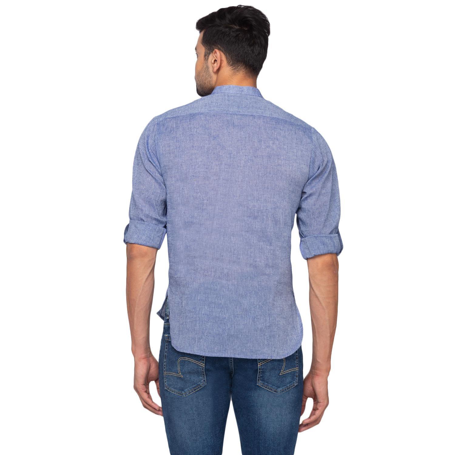 Purple Solid Pure Cotton Short Kurta - Peachmode