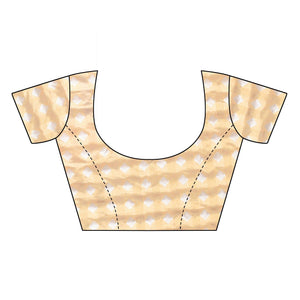 Red Casual Wear Woven Banarasi Silk Saree - Peachmode