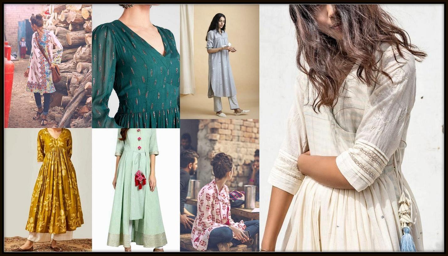 10 FABULOUS SUMMERY COTTON KURTIS UNDER 899