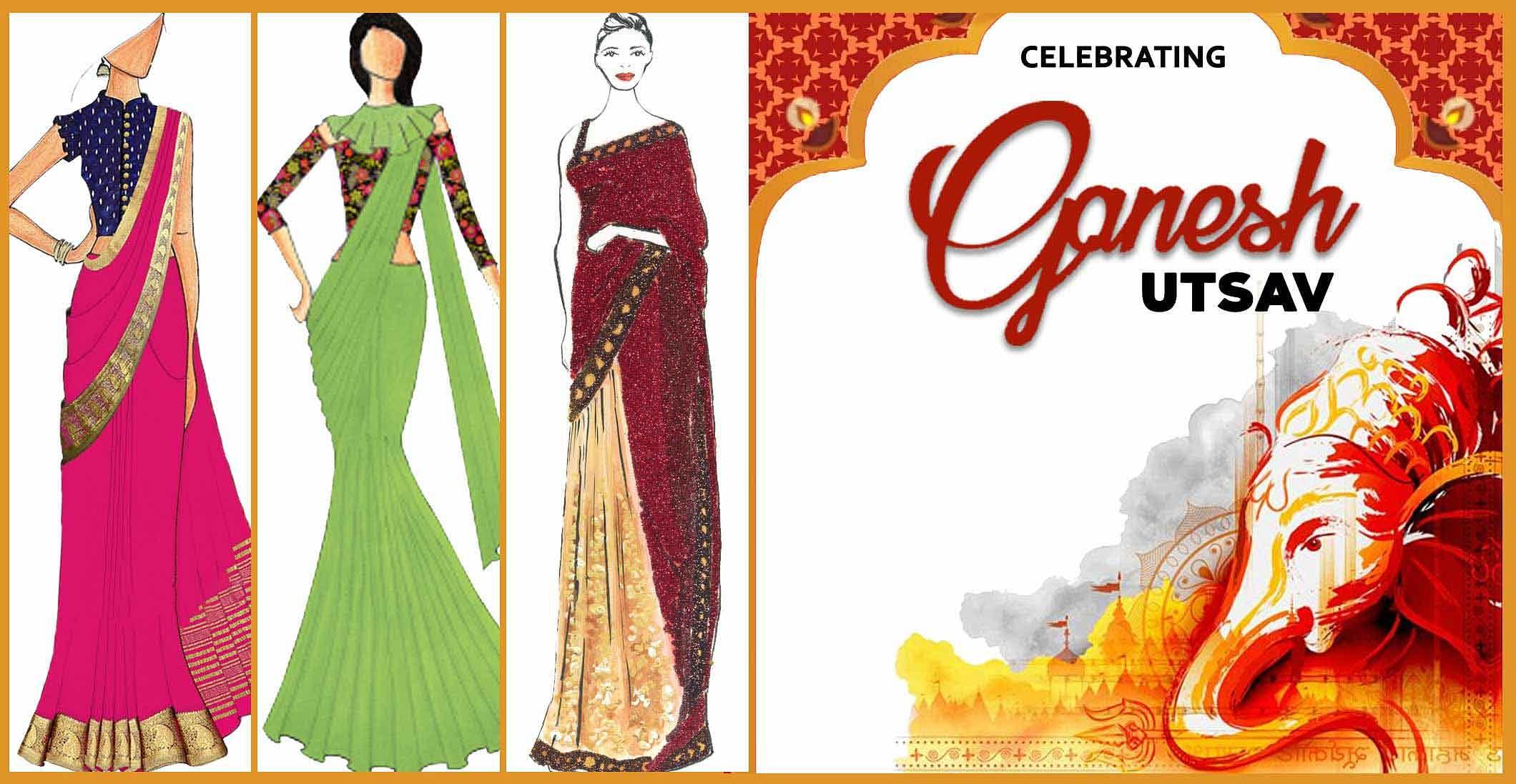 11 Festive Sarees for Ganesh Chaturthi