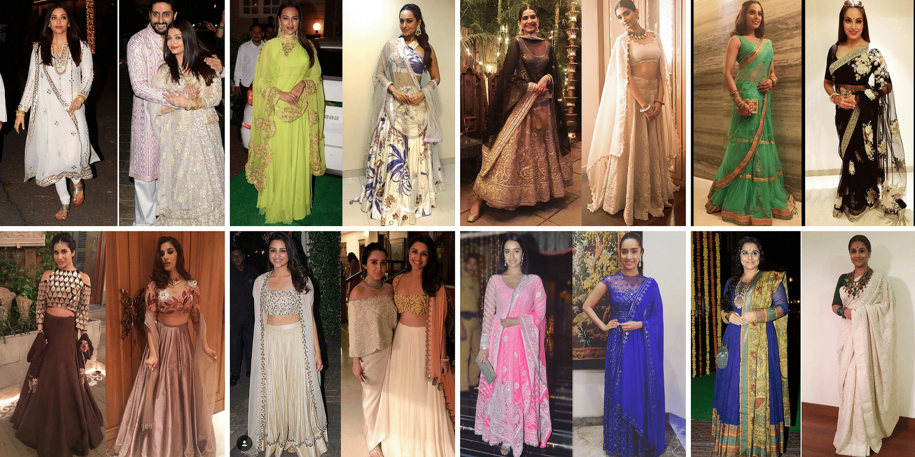 9 Bollywood Stars Diwali Looks You Shouldn't Miss! - Peachmode