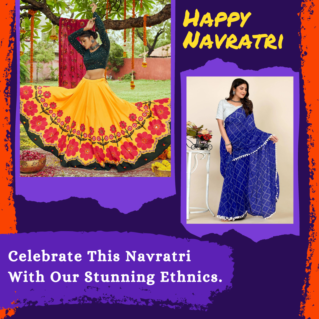 Celebrate This Navratri With Our Stunning Ethnics 💕💕