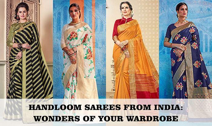 Handloom Sarees From India: Wonders Of Your Wardrobe - Peachmode