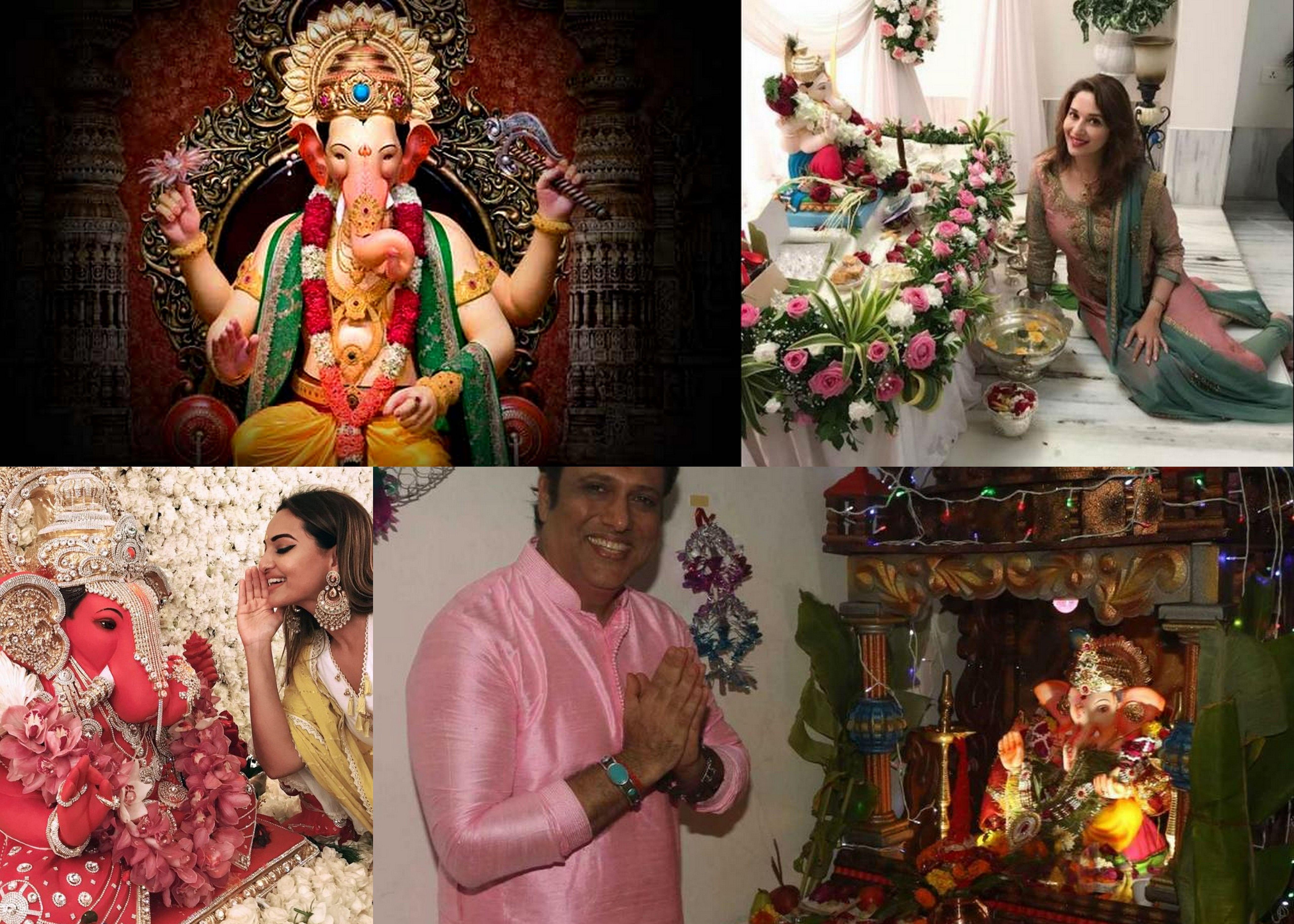 HOW BOLLYWOOD CELEBRATED GANESHA CHATURTHI THIS YEAR