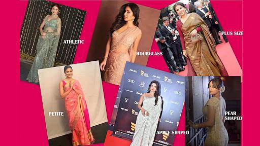 HOW TO CHOOSE THE RIGHT SAREE FABRIC FOR YOUR BODY TYPE