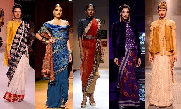 MODERN WAYS TO DRAPE A SAREE