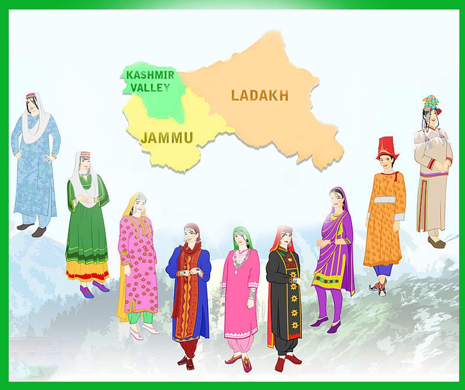 STATE COSTUME: JAMMU AND KASHMIR