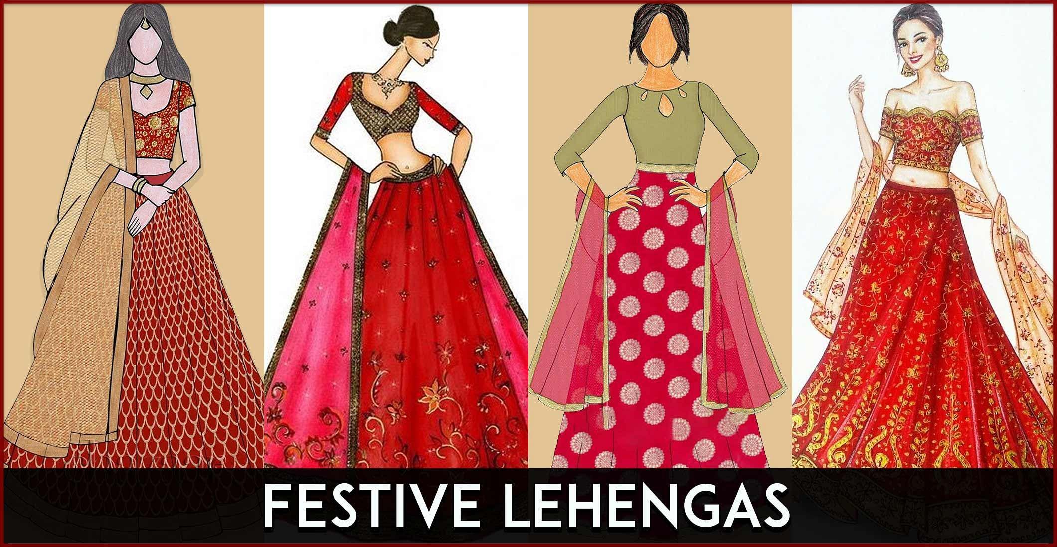 Trending Lehengas for the Festive Season