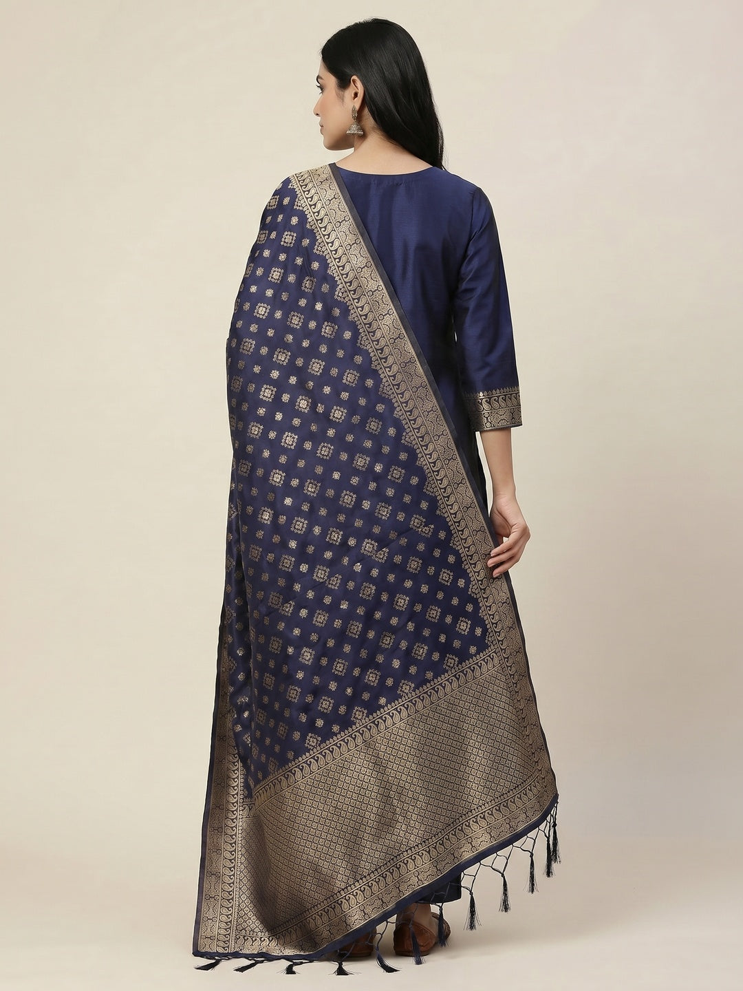 SVC-DUPATTA-1003-NAVYBLUE - Image 2