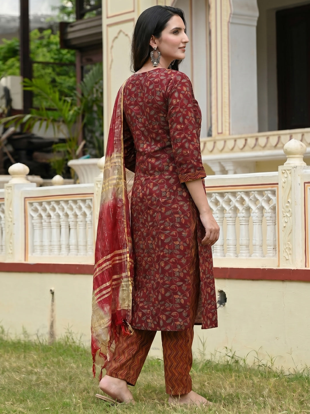 AARD-KNGNA-1635-MAROON - Image 2