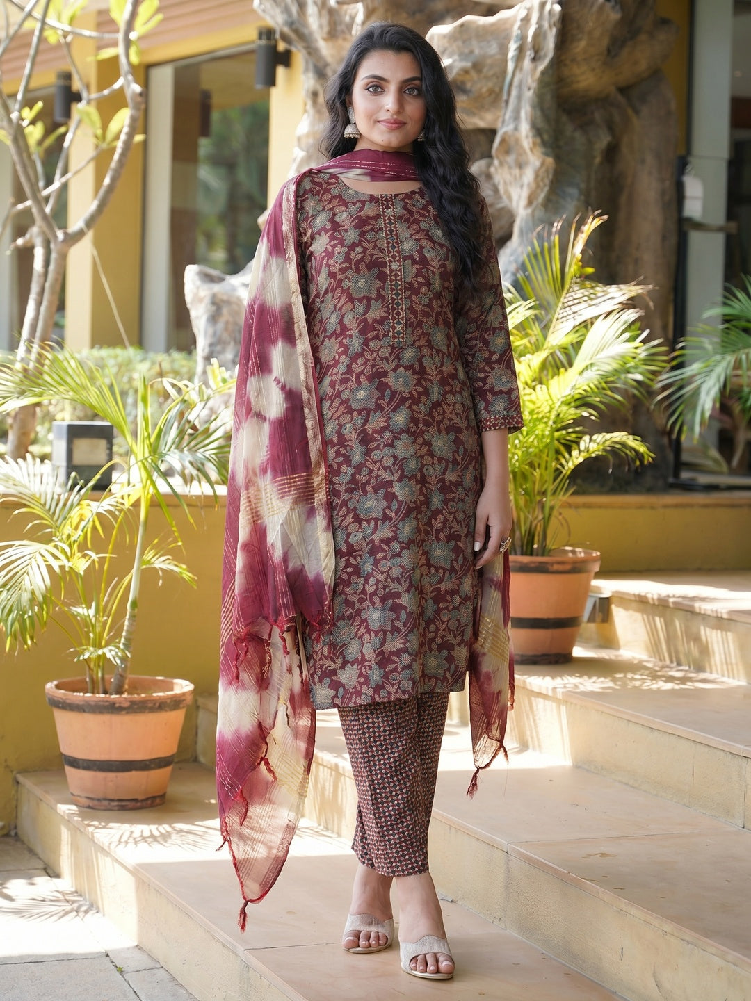 AARD-KNGNA-1704-MAROON - Image 1