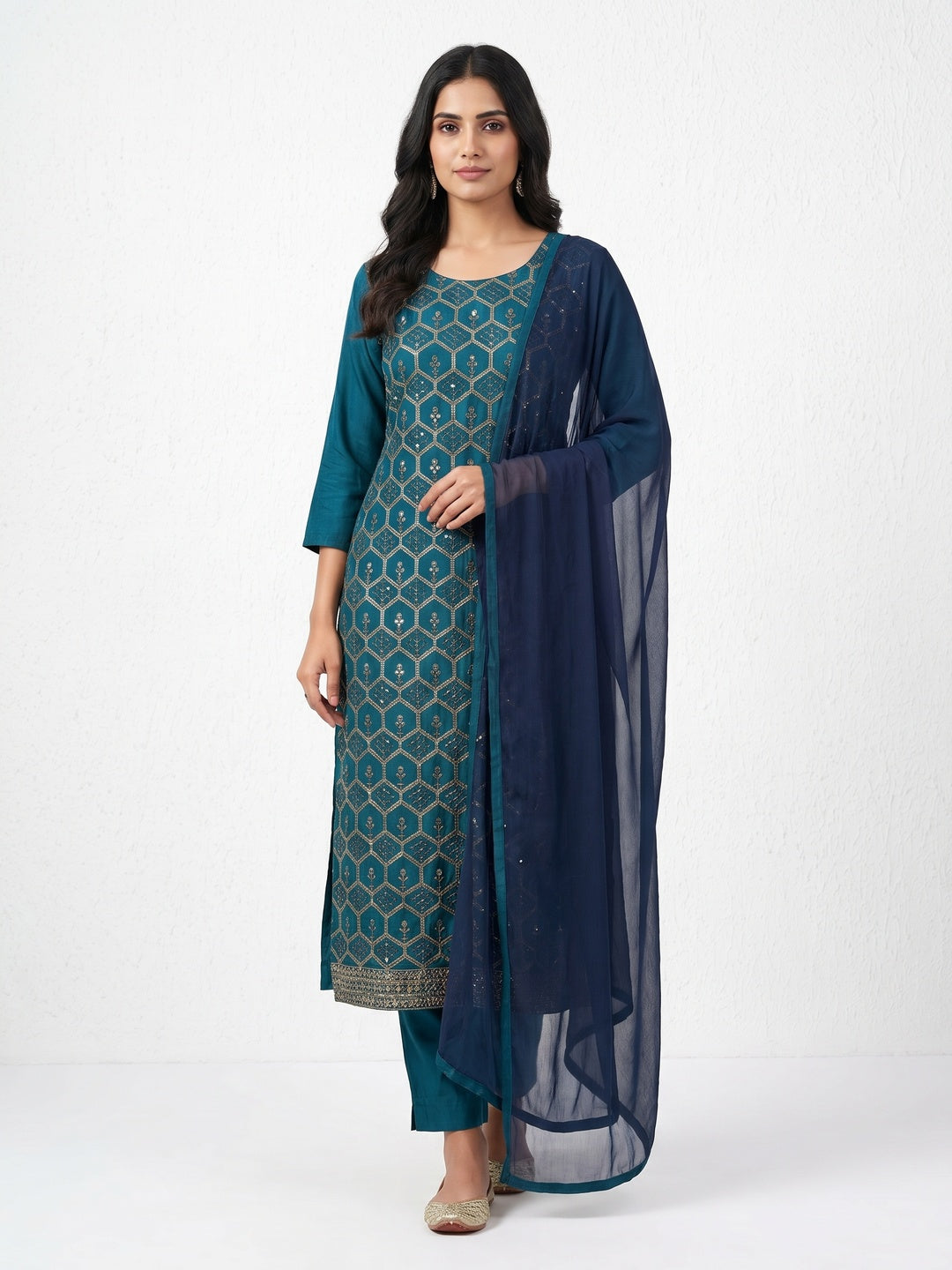 GLZR-JASHN-TEALBLUE - Image 1