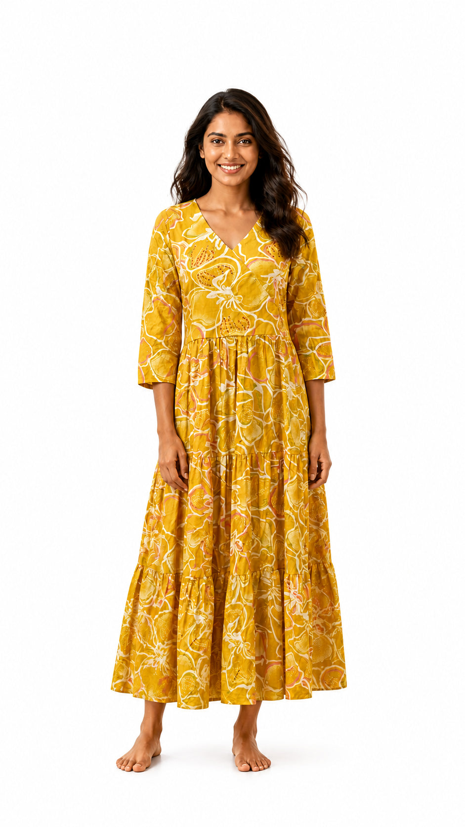 AARD-3980-YELLOW white-background model view