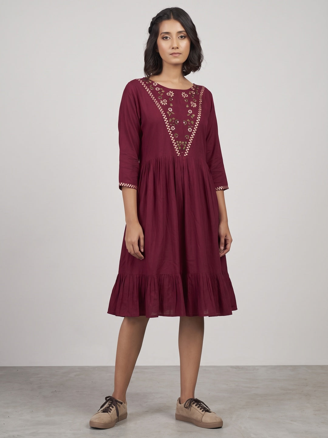 AARD-CONCH-1635-MAROON - Image 2