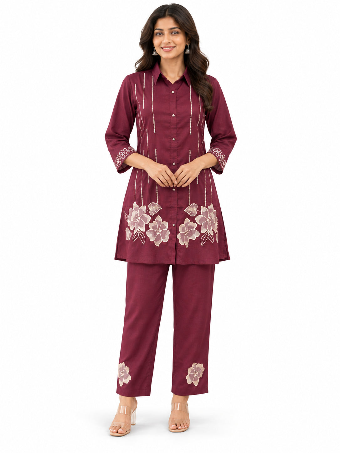AARD-4R-0001-WINE white-background model view