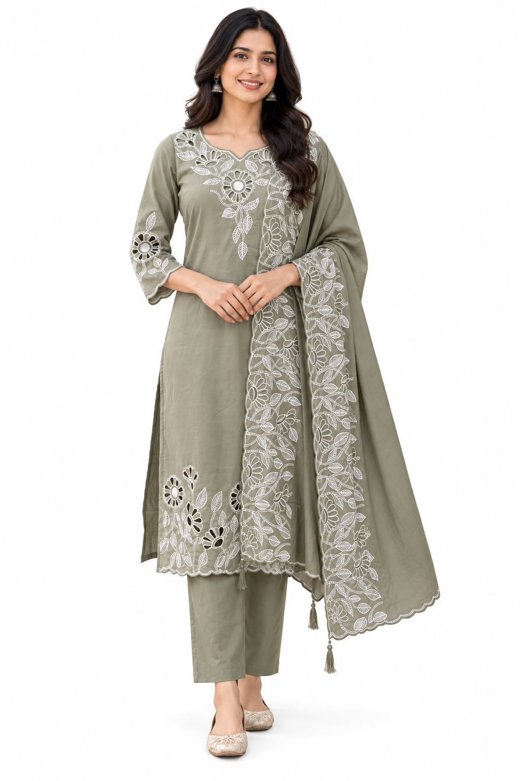 AARD-3170-OLIVE white-background model view