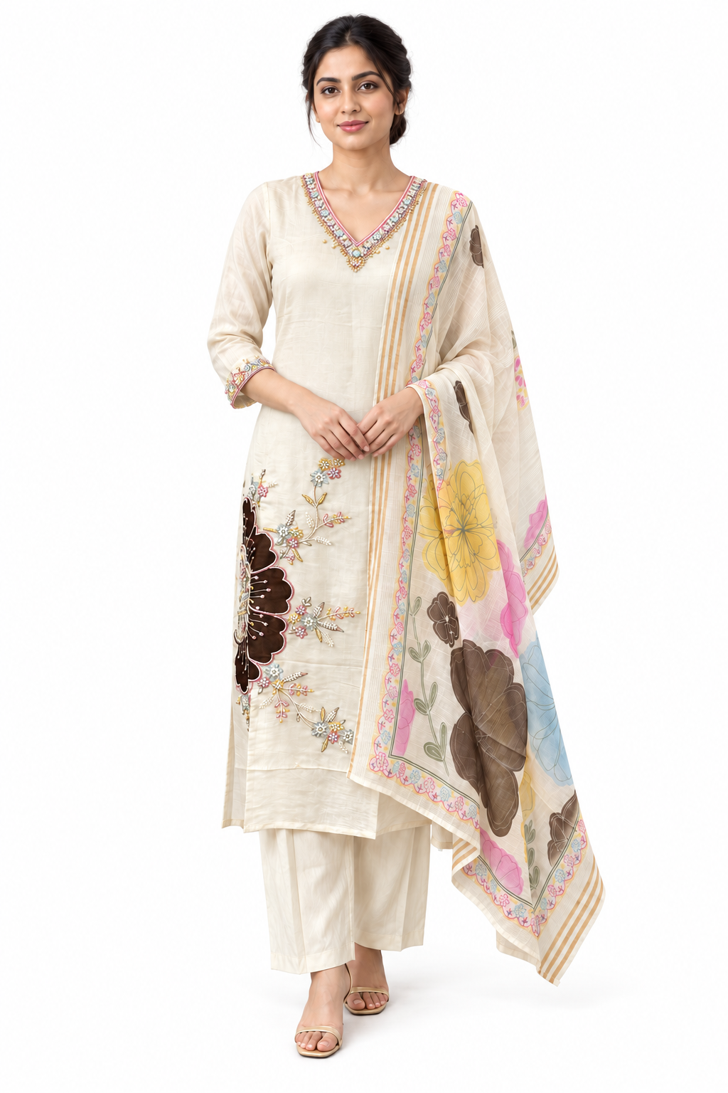 AARD-MRLI-1886-CREAM white-background model view