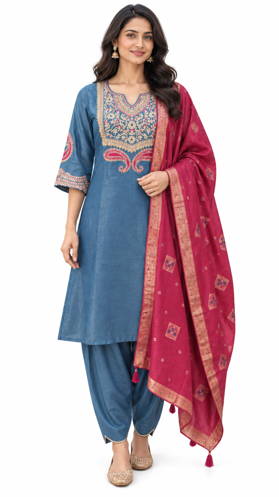 AARD-3933-BLUE white-background model view