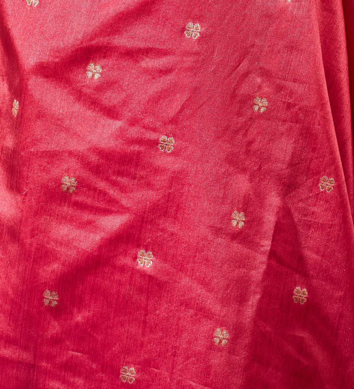 Peachmode Pink Handloom Silk Woven Saree - Image 5