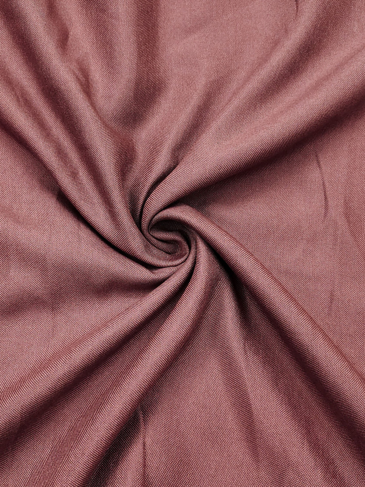 Peachmode Mauve Floral Viscose Unstitched Dress Material - Image 5