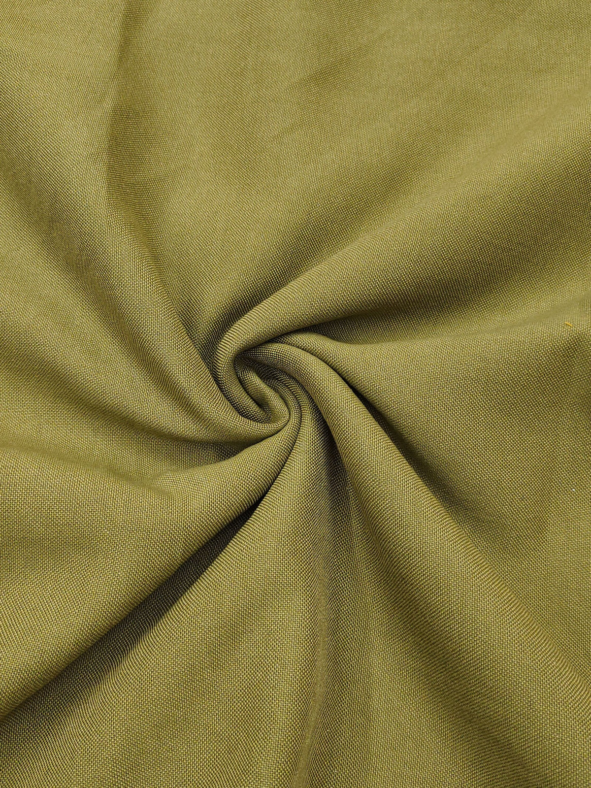Peachmode Olive Green Embroidered Viscose Unstitched Dress Material - Image 5