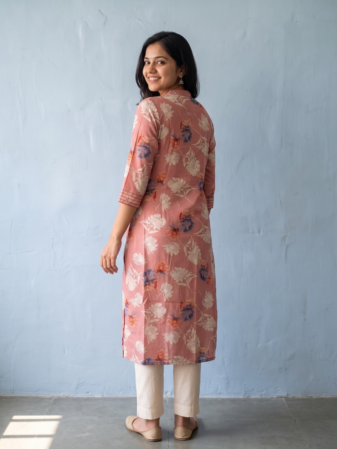 Peachmode Gajari Viscose Blend Kurti - Image 4