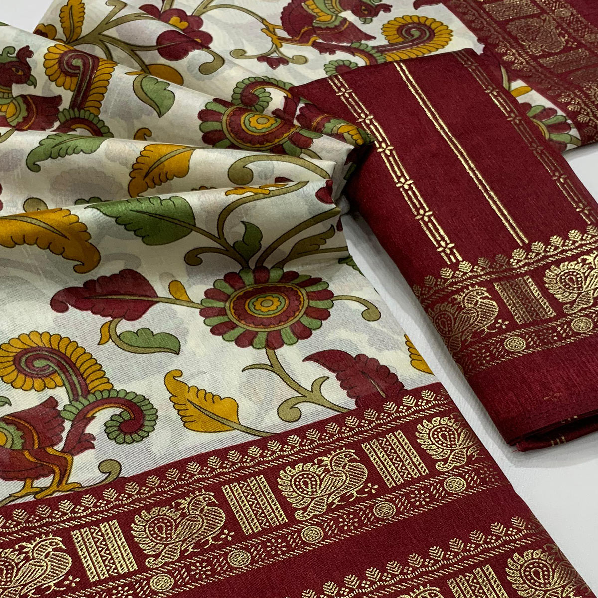 ARSA-KALMKARI2-MAROON