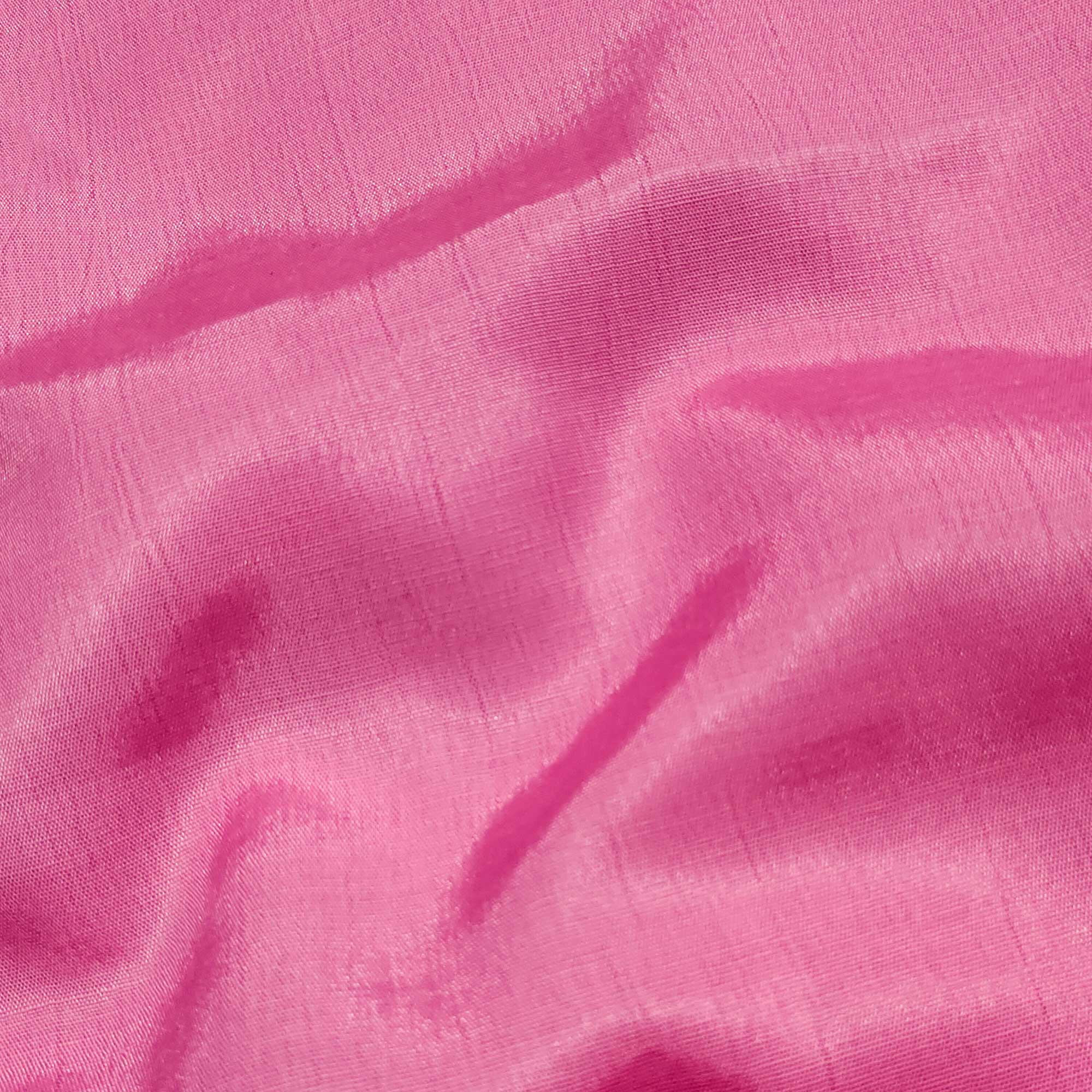 Pink Printed Organza Dress Material