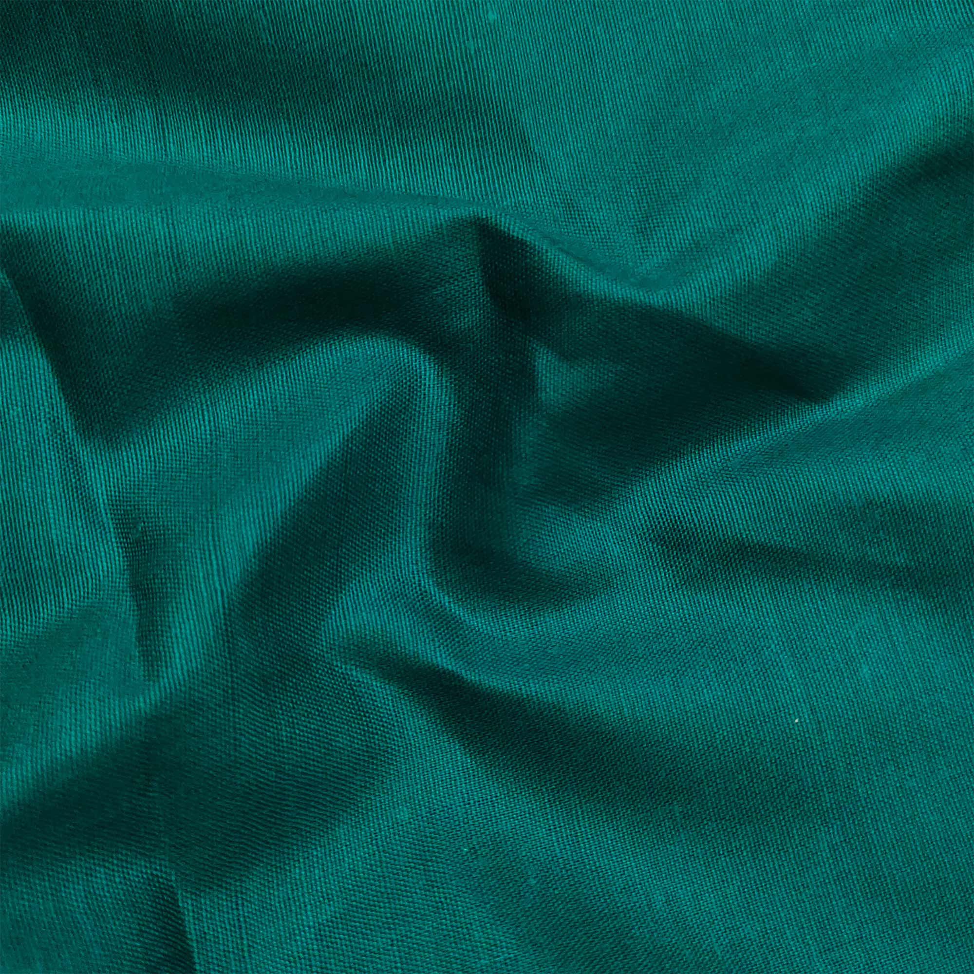 Beige & Green Woven Pure Cotton Dress Material