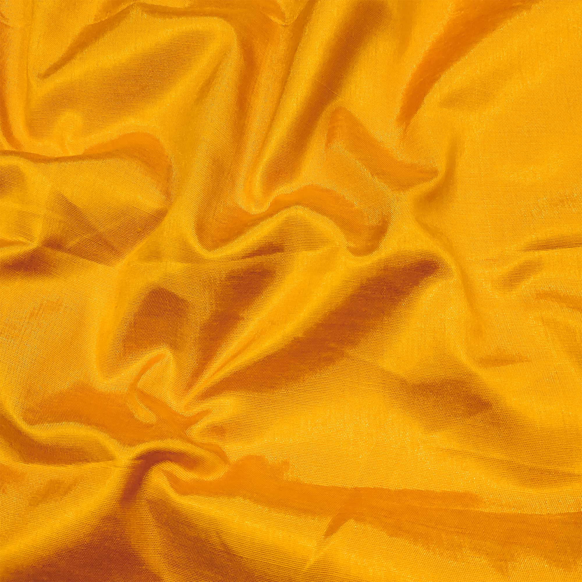 Yellow Woven Chanderi Silk Dress Material