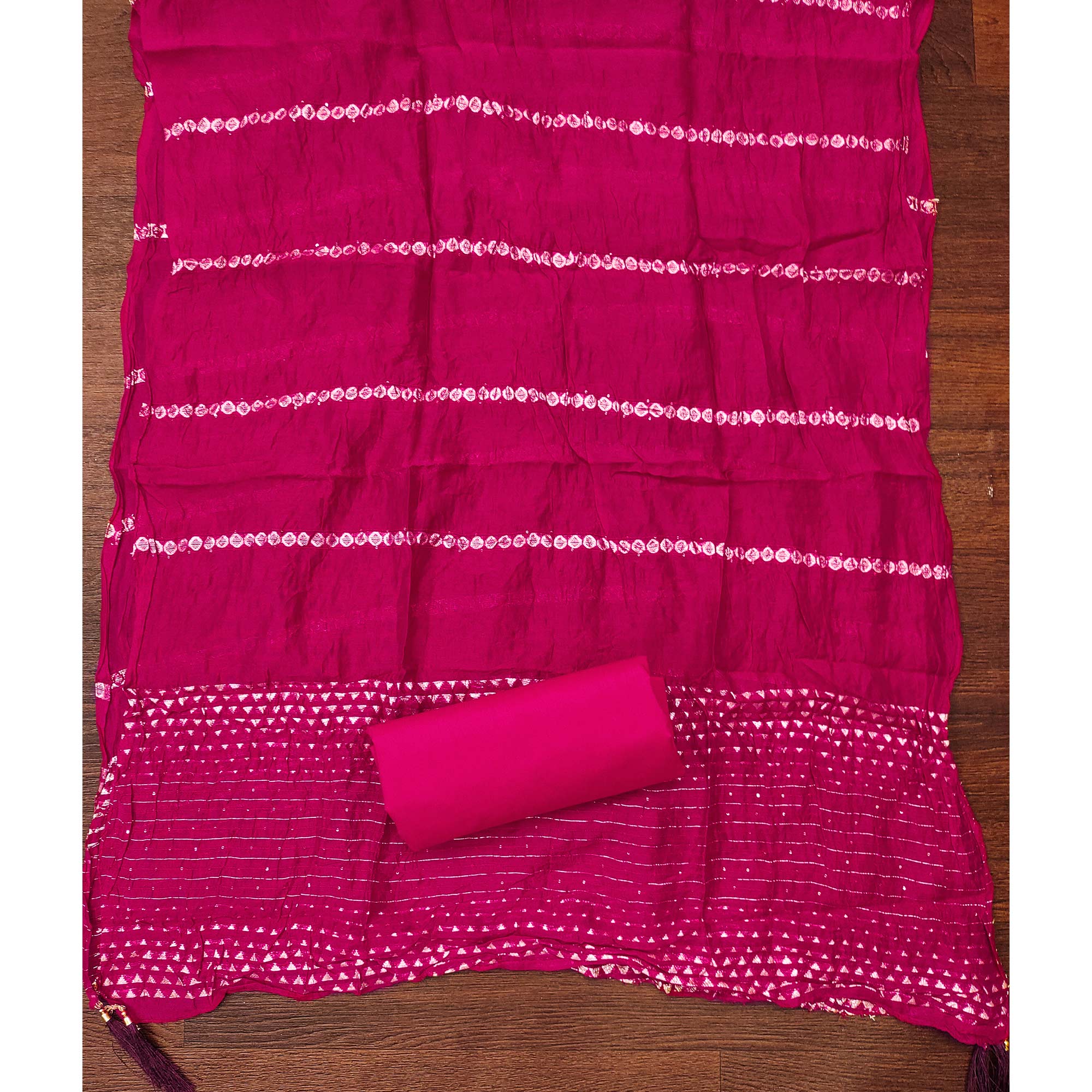 Elegant Purple Floral Embroidered Cotton Dress Fabric for Custom Stitching