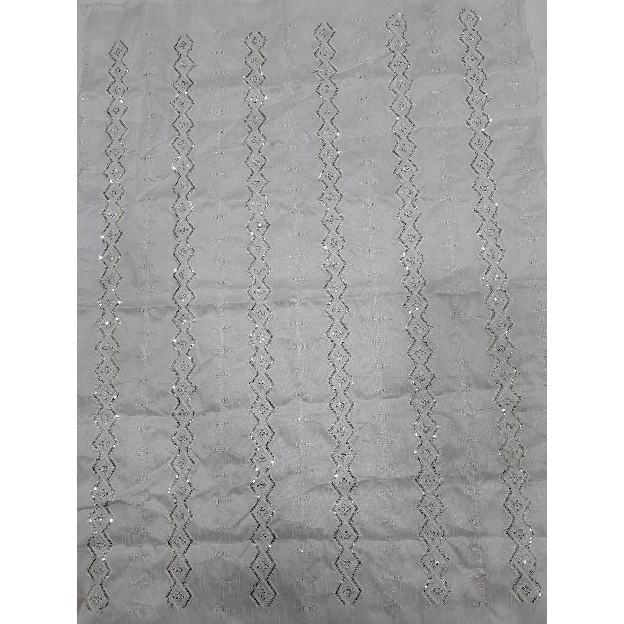 Red Bandhani Printed Georgette Saree