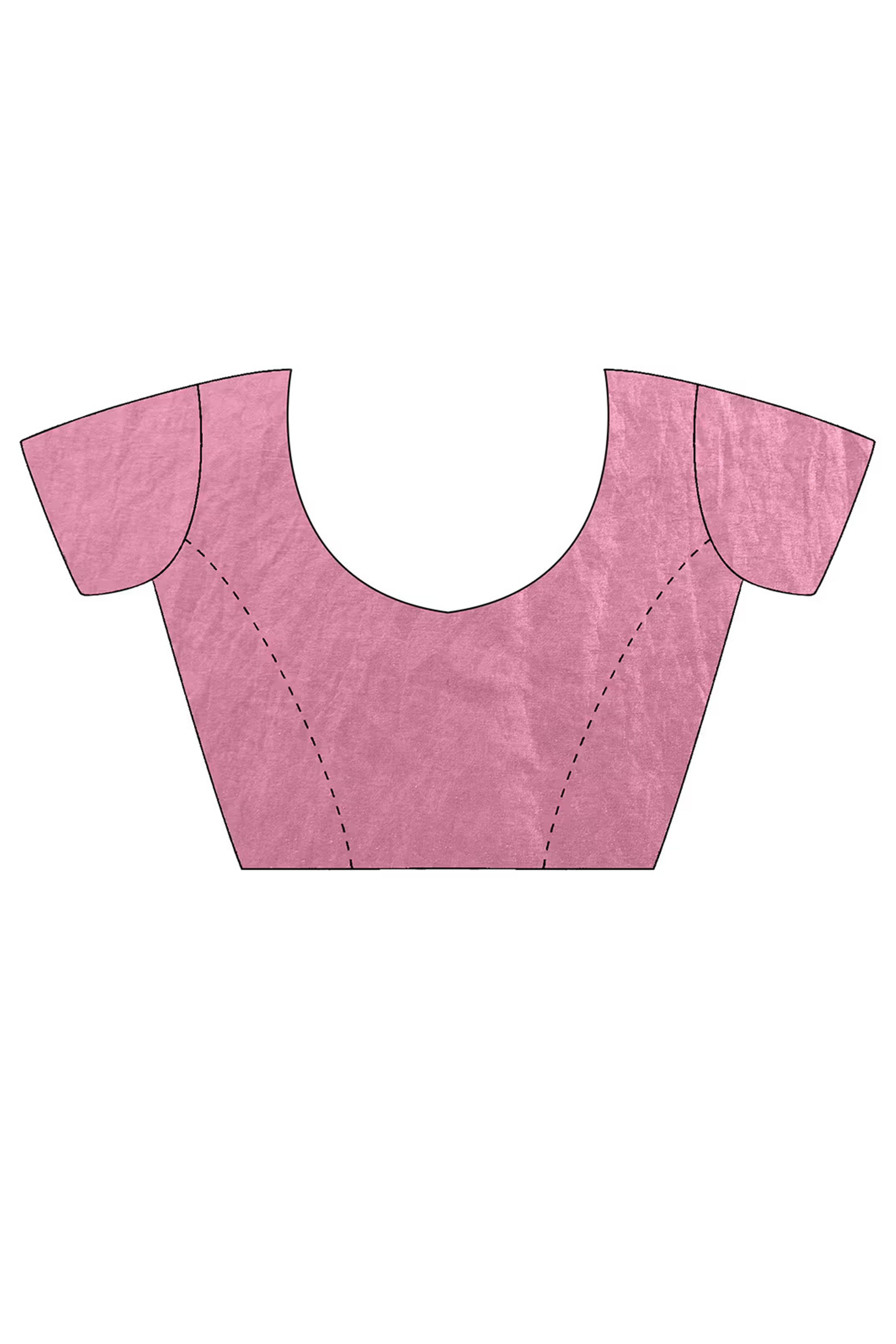 Modern Mauve Organza Satin Silk Saree With Refined Lace Border For Elegant Occasions