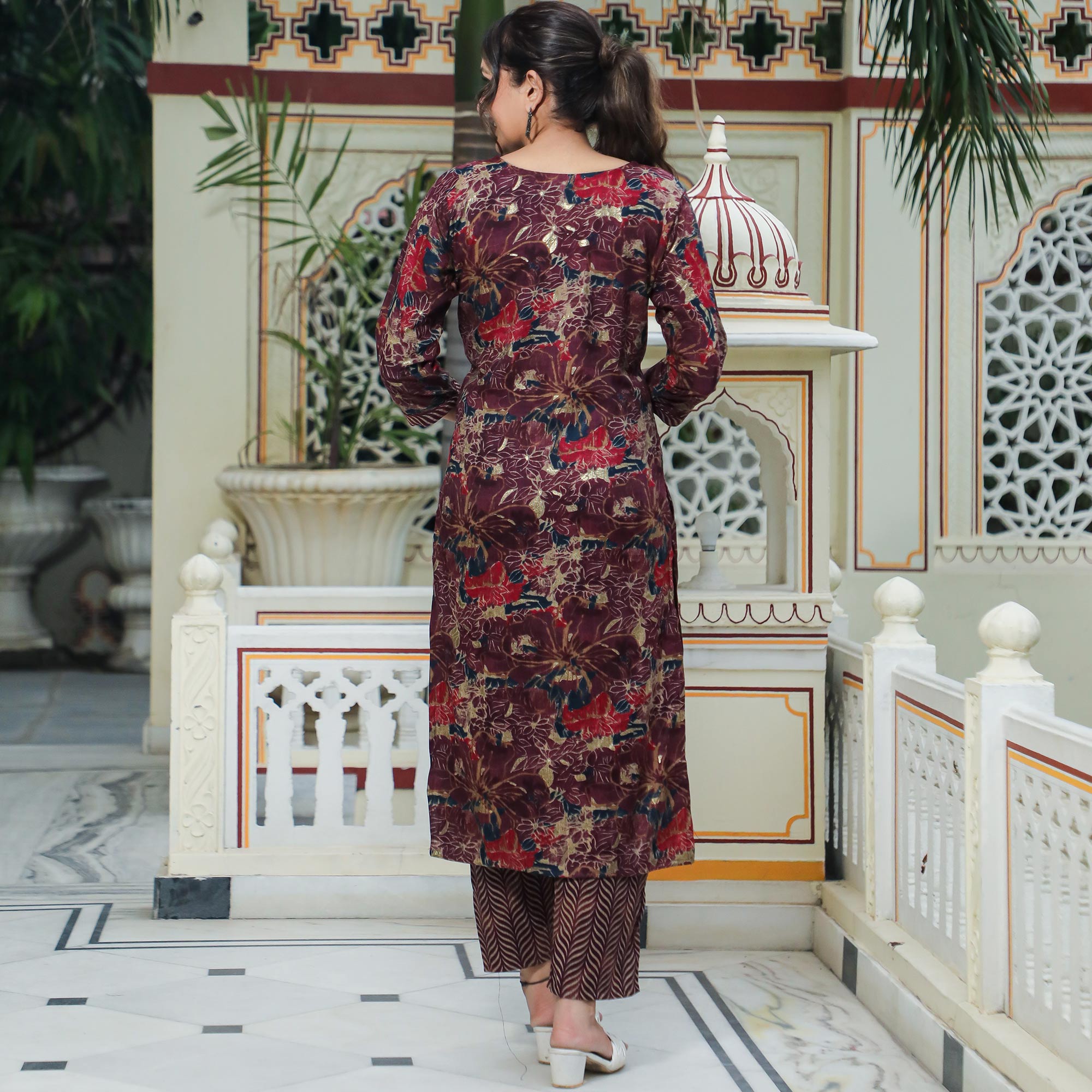 Buy Derifa Women Grey Printed Viscose Rayon A-line Dress Online at Best  Prices in India - JioMart.