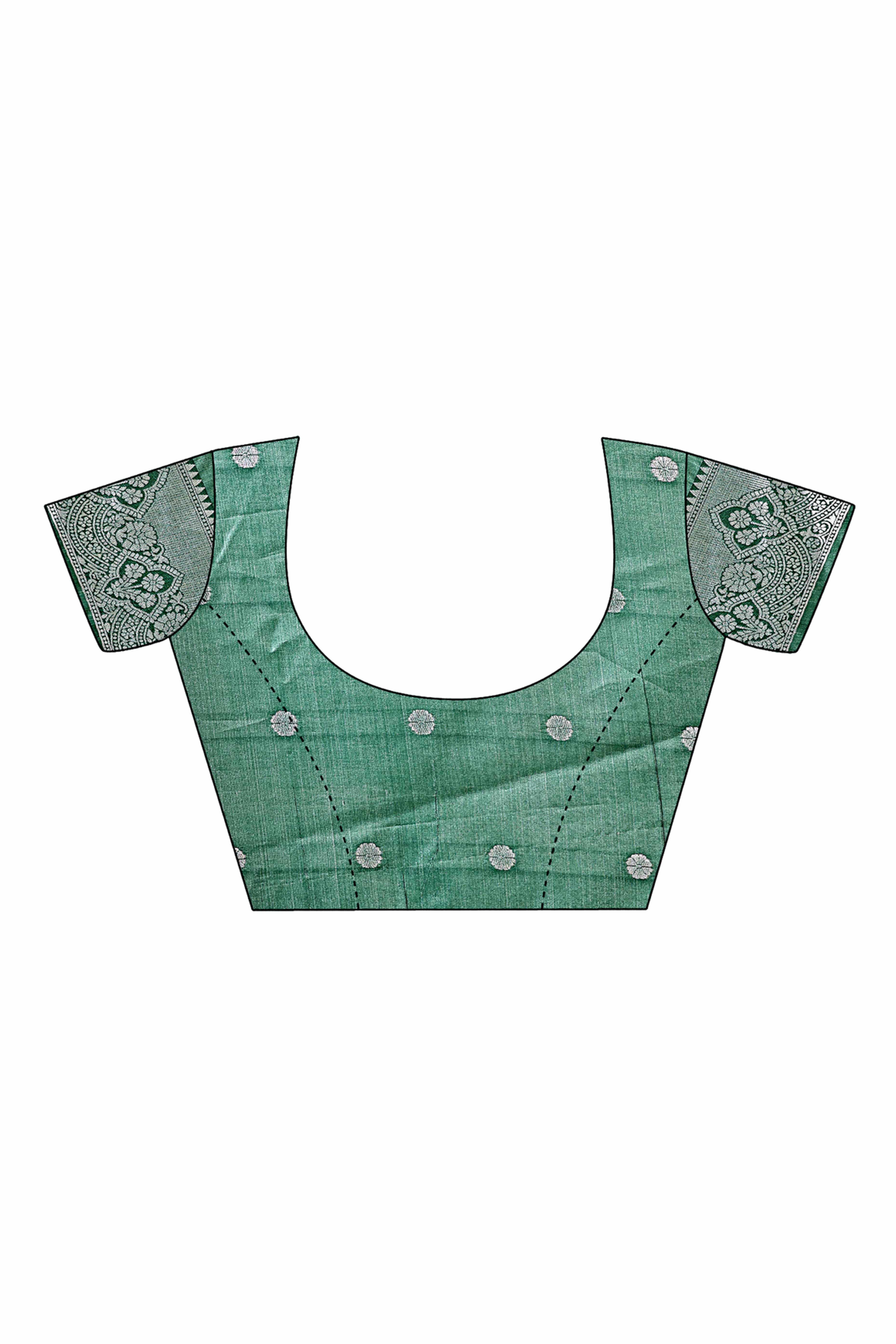 Cream Lichi Silk Blend Saree With Intricate Paisley Zari Weave & Graceful Tassels