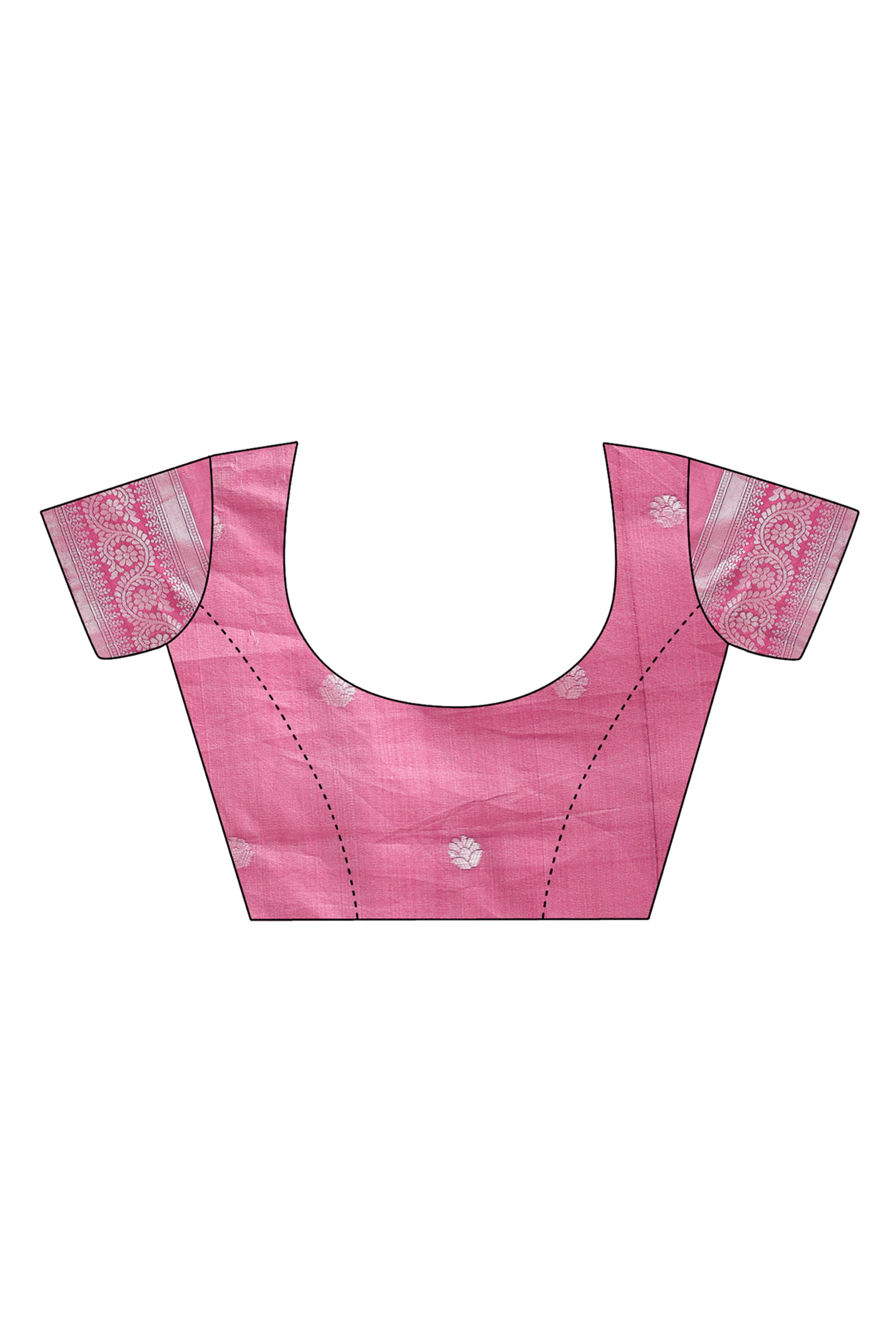 Light Green Silk Blend Saree Embellished With Zari Weaving & Tassel Accents